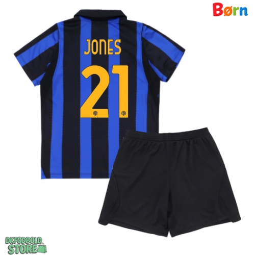 Inter Milan Curtis Jones #21 Replika Babytøj Hjemmebanesæt Børn 2026-27 Kortærmet (+ Korte bukser)
